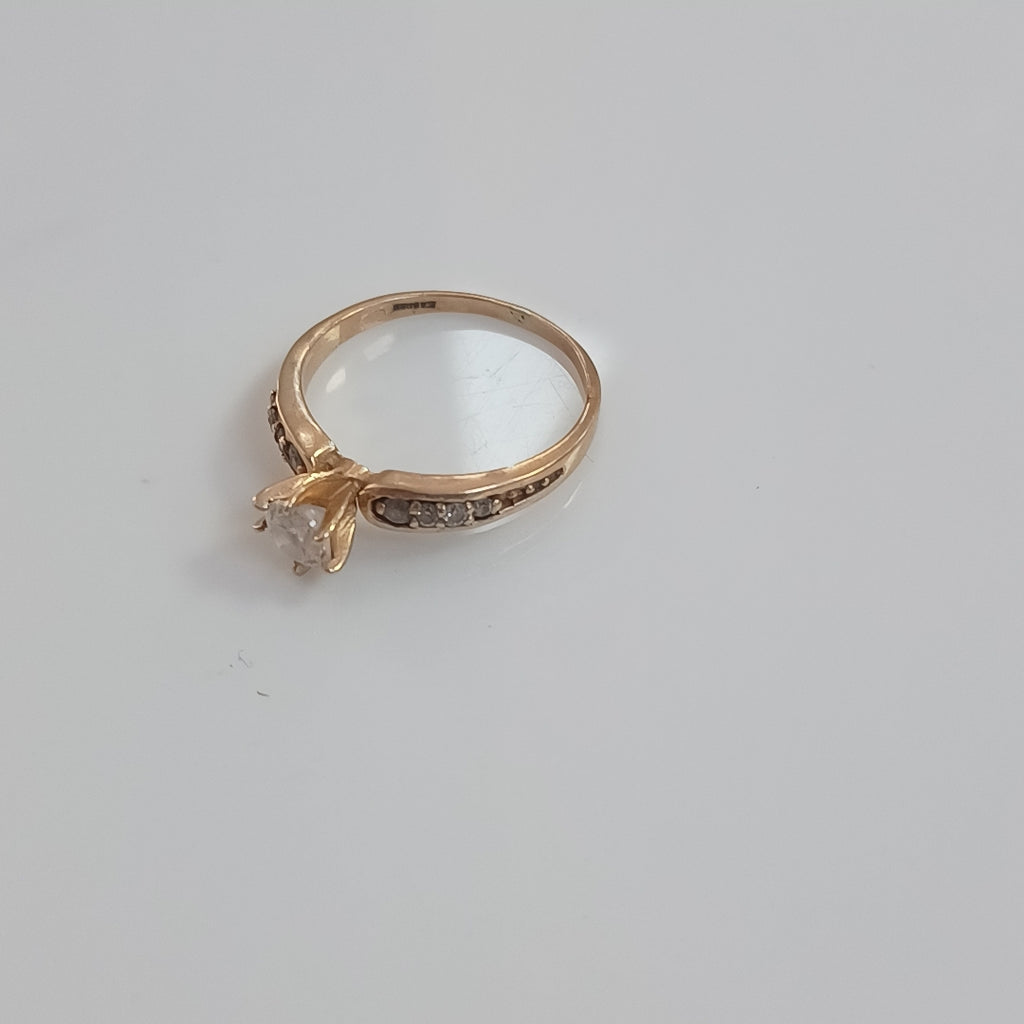 ANILLO ORO 10 K 2.4 GRMS (SEMINUEVO)