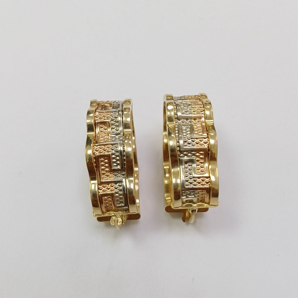 ARRACADAS PAR ORO 14 K 6,80 GRMS (SEMINUEVO)