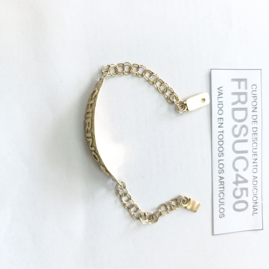 ESCLAVA ORO 10 K 5.8 GRMS (SEMINUEVO)