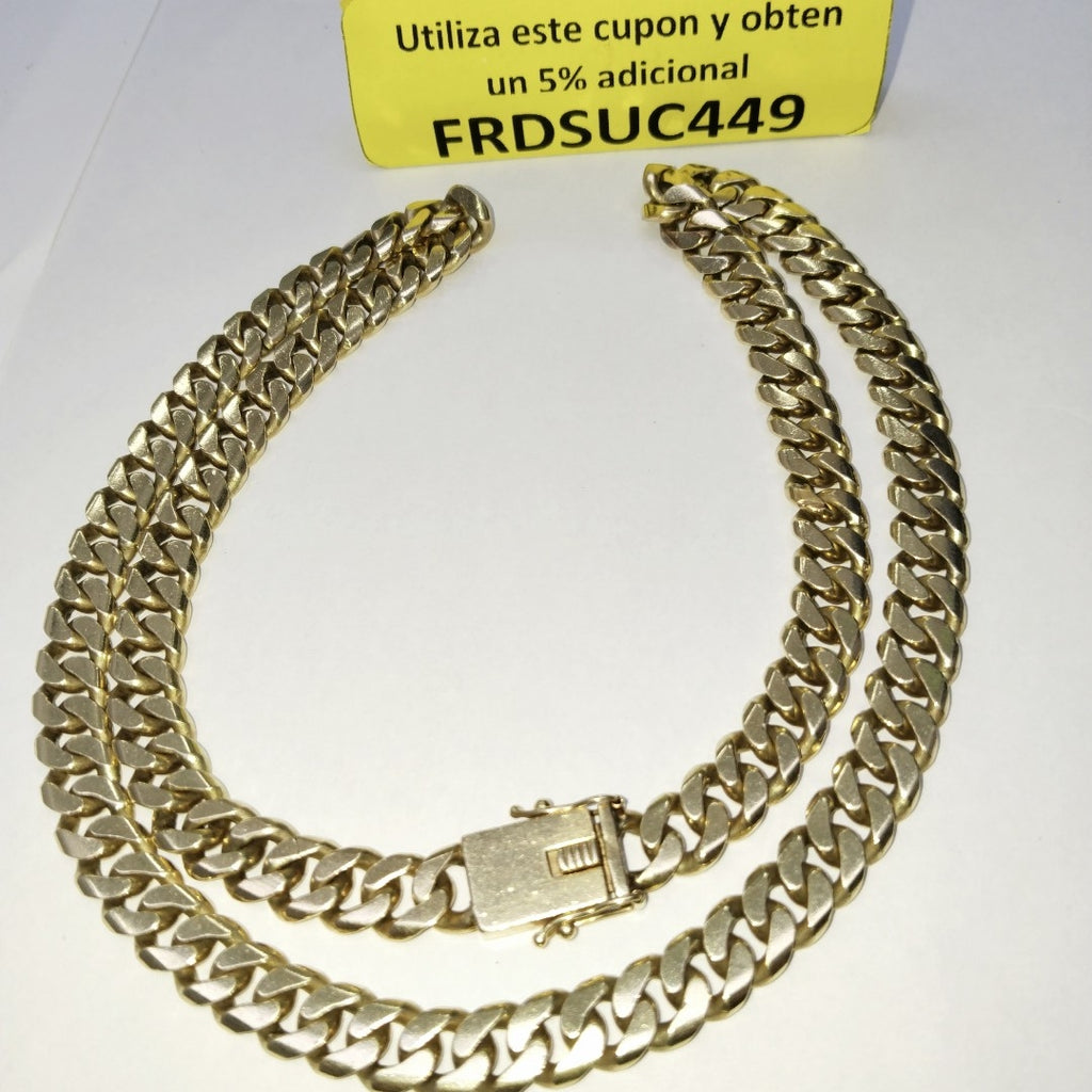 CADENA ORO 14 K 122.7 GRMS (SEMINUEVO)