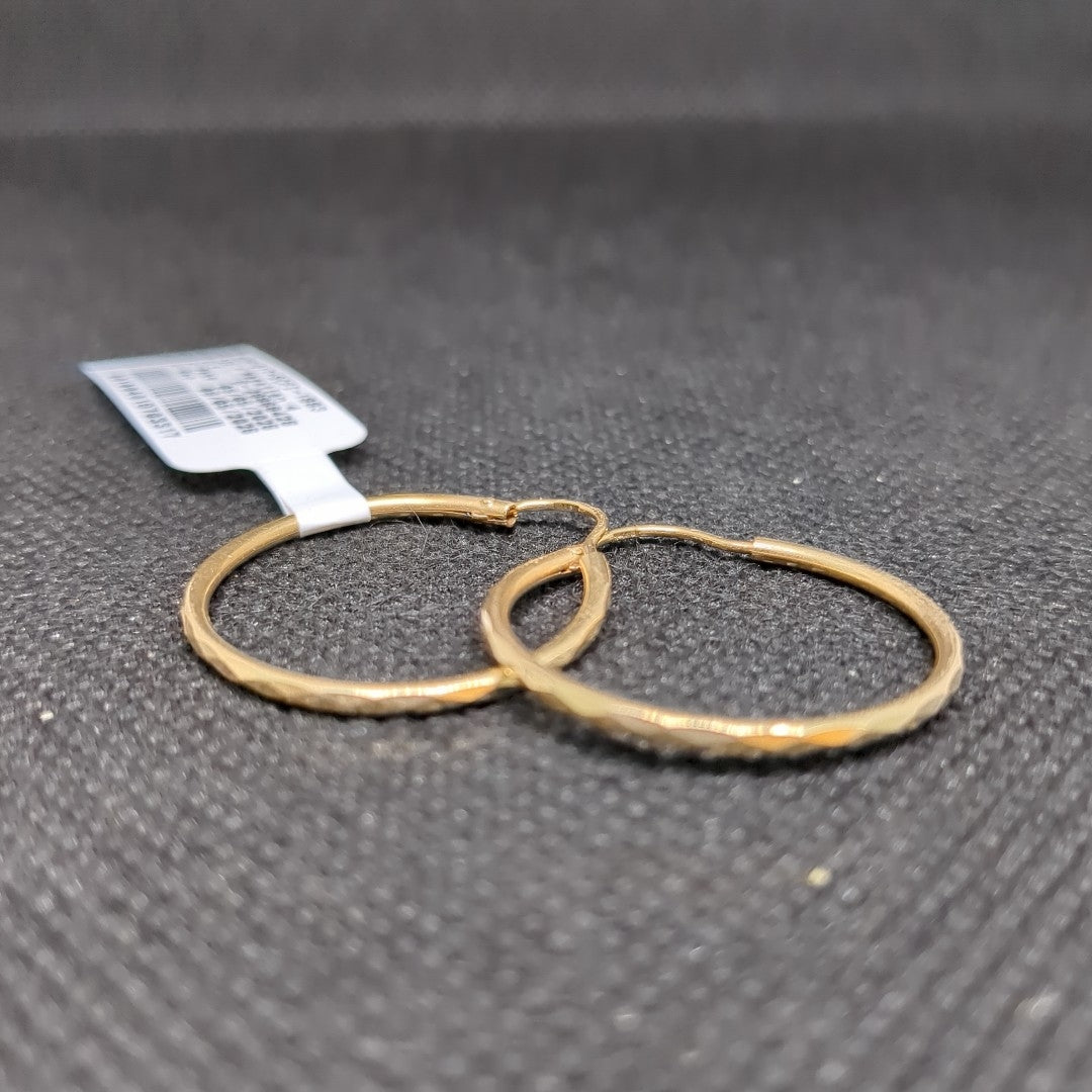 ARETES PAR ORO 14 K 2.1 GRMS (SEMINUEVO)