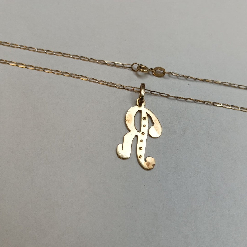 CADENA, DIJE ORO 14 K 3.1 GRMS (SEMINUEVO)