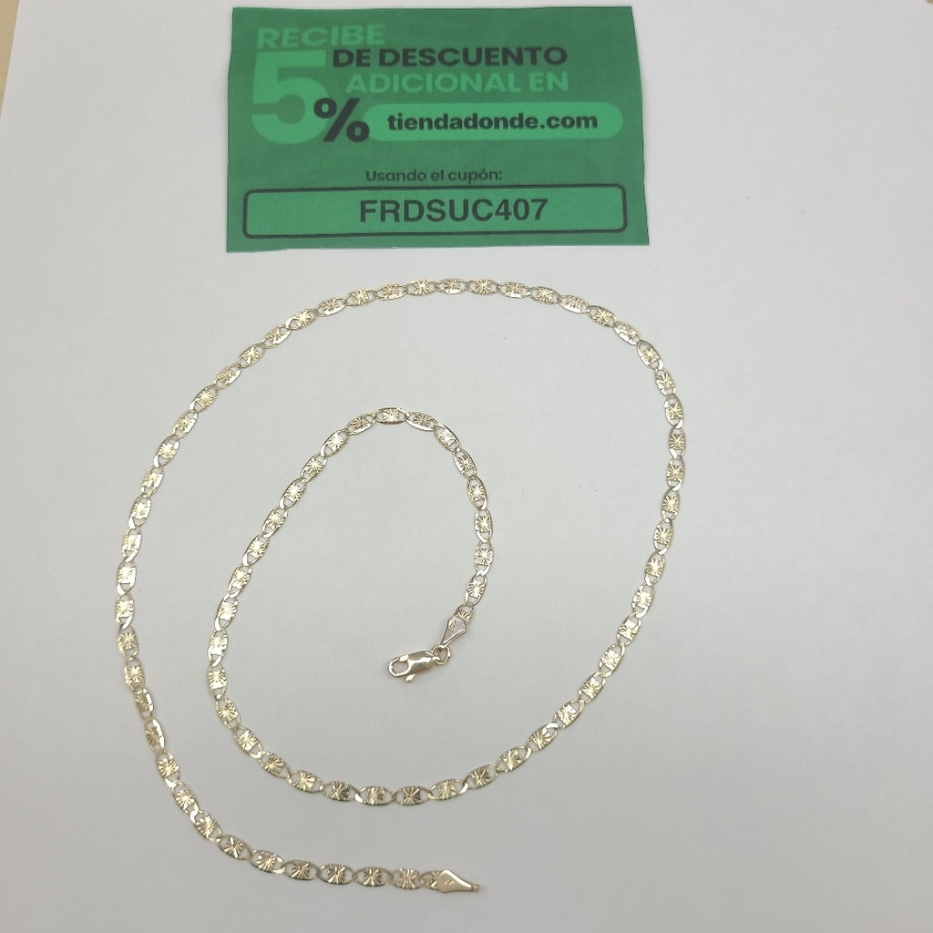CADENAS GUCHI ORO 14K 55 CM 7.1 GR (NUEVO)