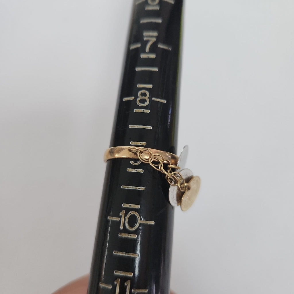 ANILLITO ORO COMBINADO 14 K 3.4 GRMS (SEMINUEVO)