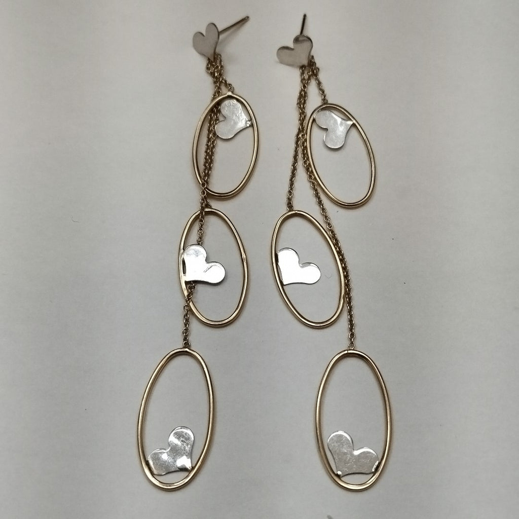 ARETES PAR ORO 14 K 4 GRMS (SEMINUEVO)