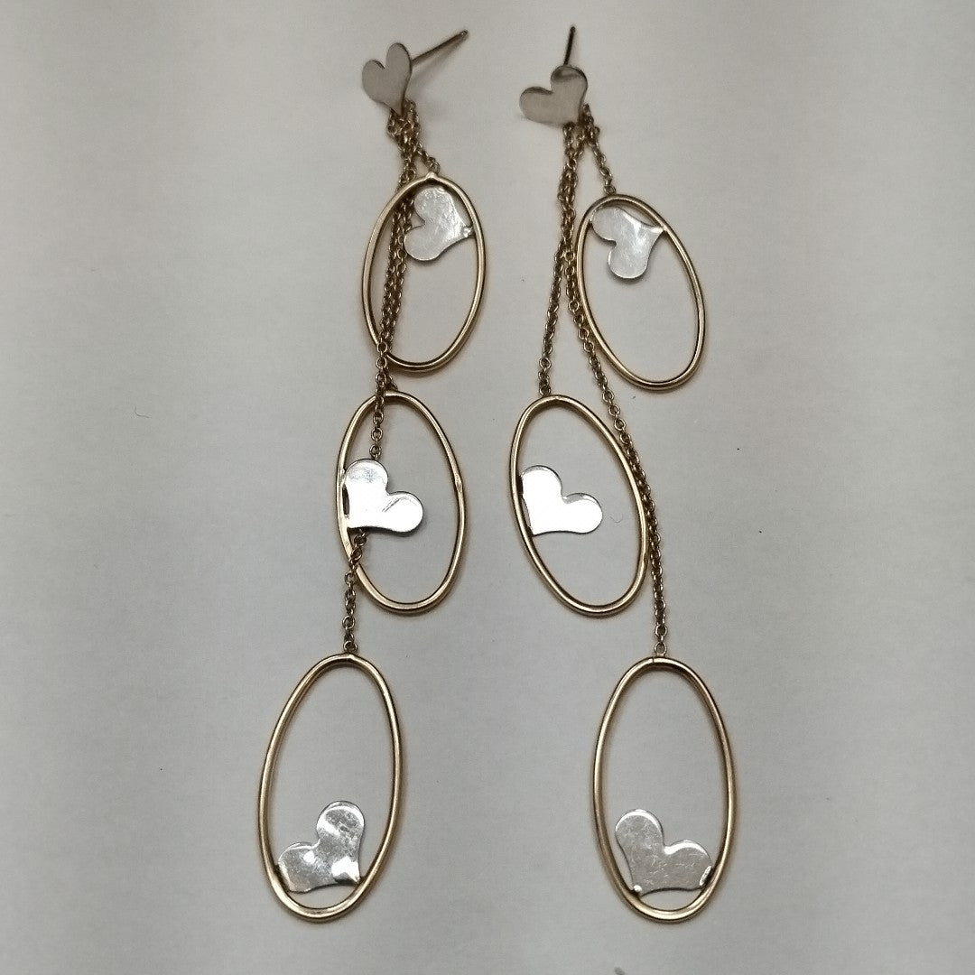 ARETES PAR ORO 14 K 4 GRMS (SEMINUEVO)