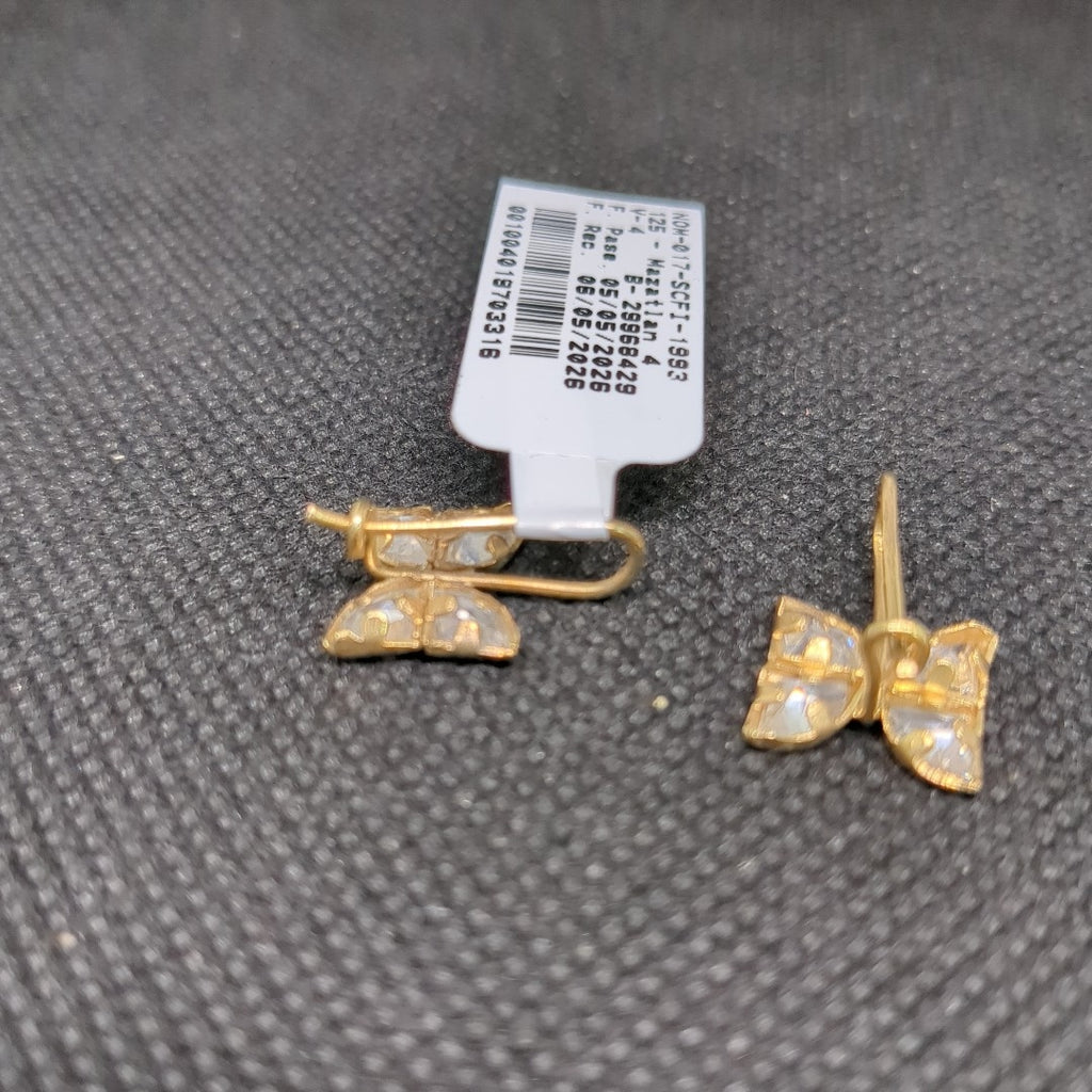 ARETES PAR ORO 10 K 2.5 GRMS (SEMINUEVO)