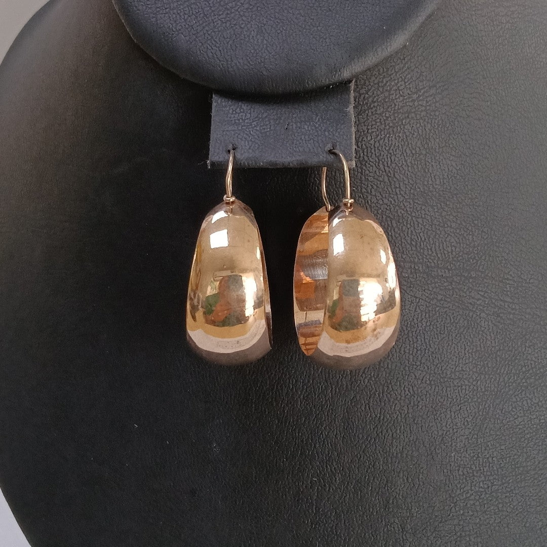 ARRACADAS PAR ORO 10 K 3.7 GRMS (SEMINUEVO)