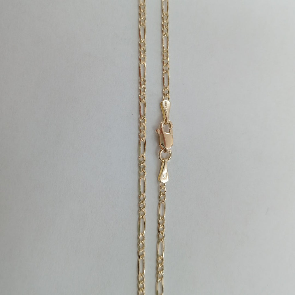 CADENAS 3X1 ORO 14K 55 CM 4 GR (NUEVO)