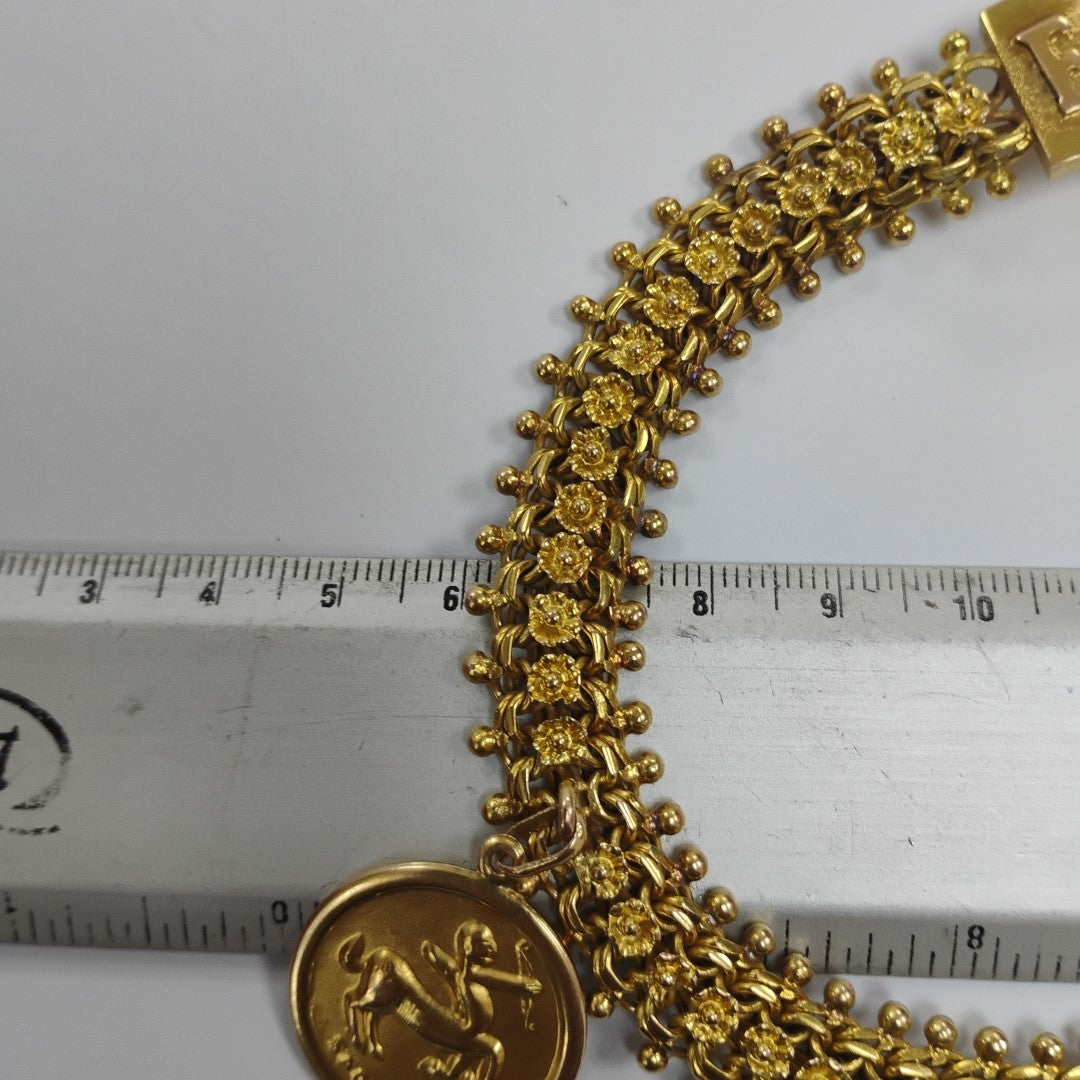 PULSERA ORO 10 K 35.9 GRMS (SEMINUEVO)