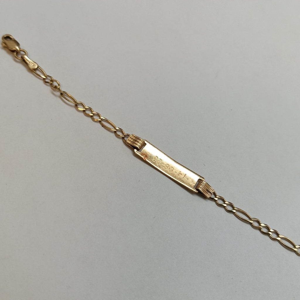 ESCLAVA ORO 14 K 2.3 GRMS (SEMINUEVO)