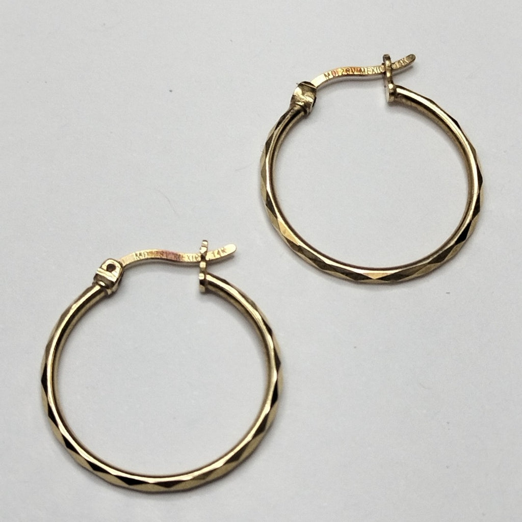 ARRACADAS PAR ORO 14 K 1.3 GRMS (SEMINUEVO)