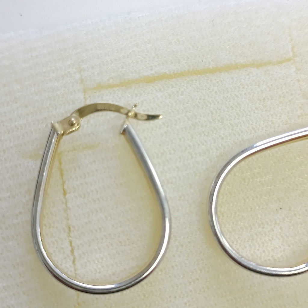 ARETES PAR ORO 14 K 2,30 GRMS (SEMINUEVO)