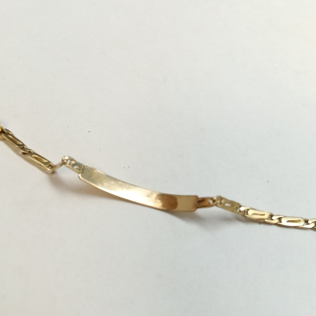 ESCLAVA ORO 14 K 4.1 GRMS (SEMINUEVO)