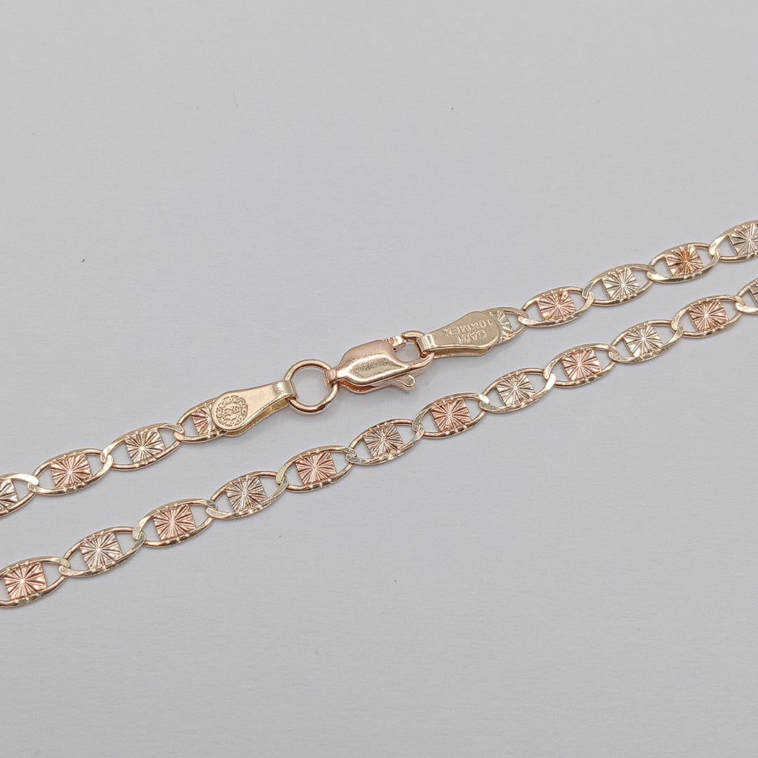 CADENA ORO COMBINADO 10 K 7.3 GRMS (SEMINUEVO)