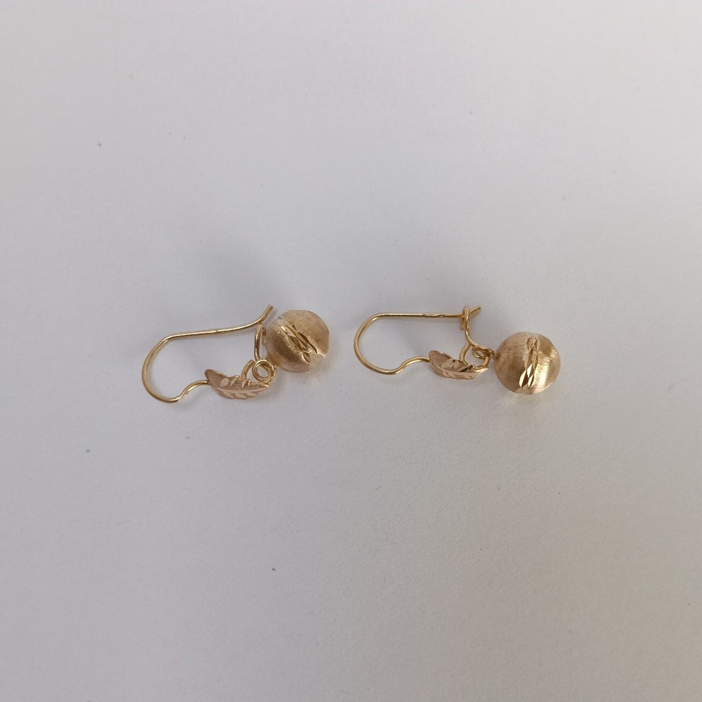 ARETES PAR ORO 10 K 1.7 GRMS (SEMINUEVO)