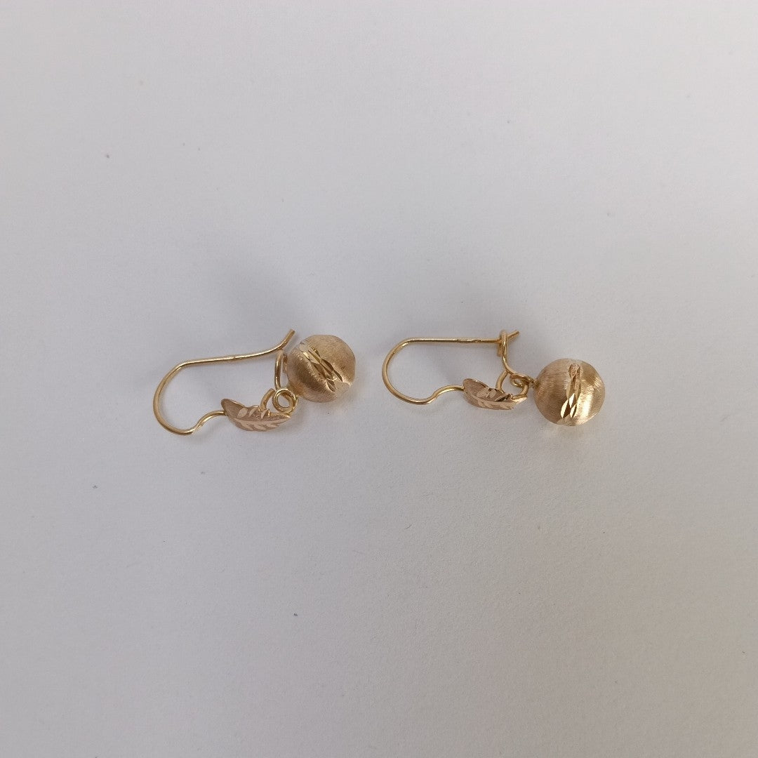 ARETES PAR ORO 10 K 1.7 GRMS (SEMINUEVO)