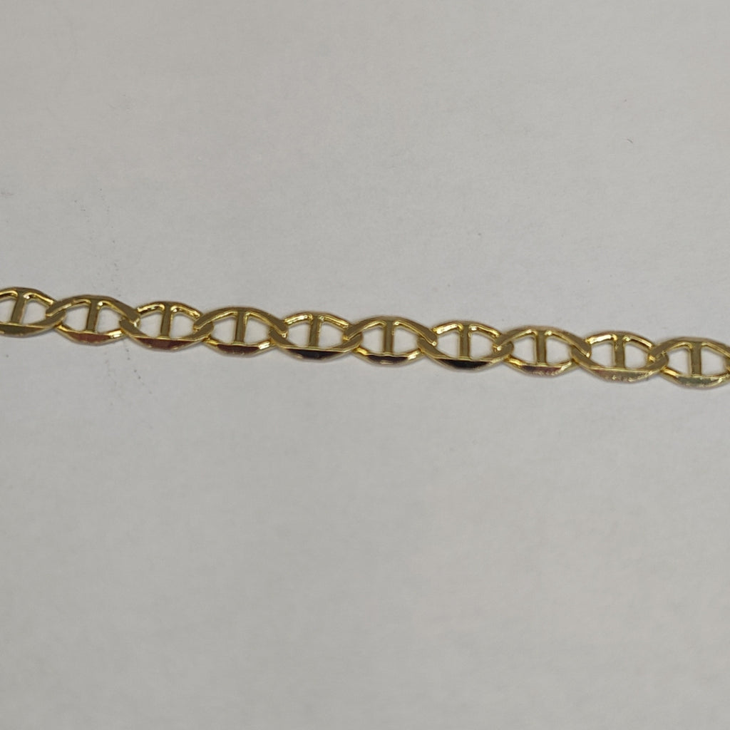 CADENAS TEJIDO MARINERA ORO 14K 60 CM 8.6 GR (NUEVO)