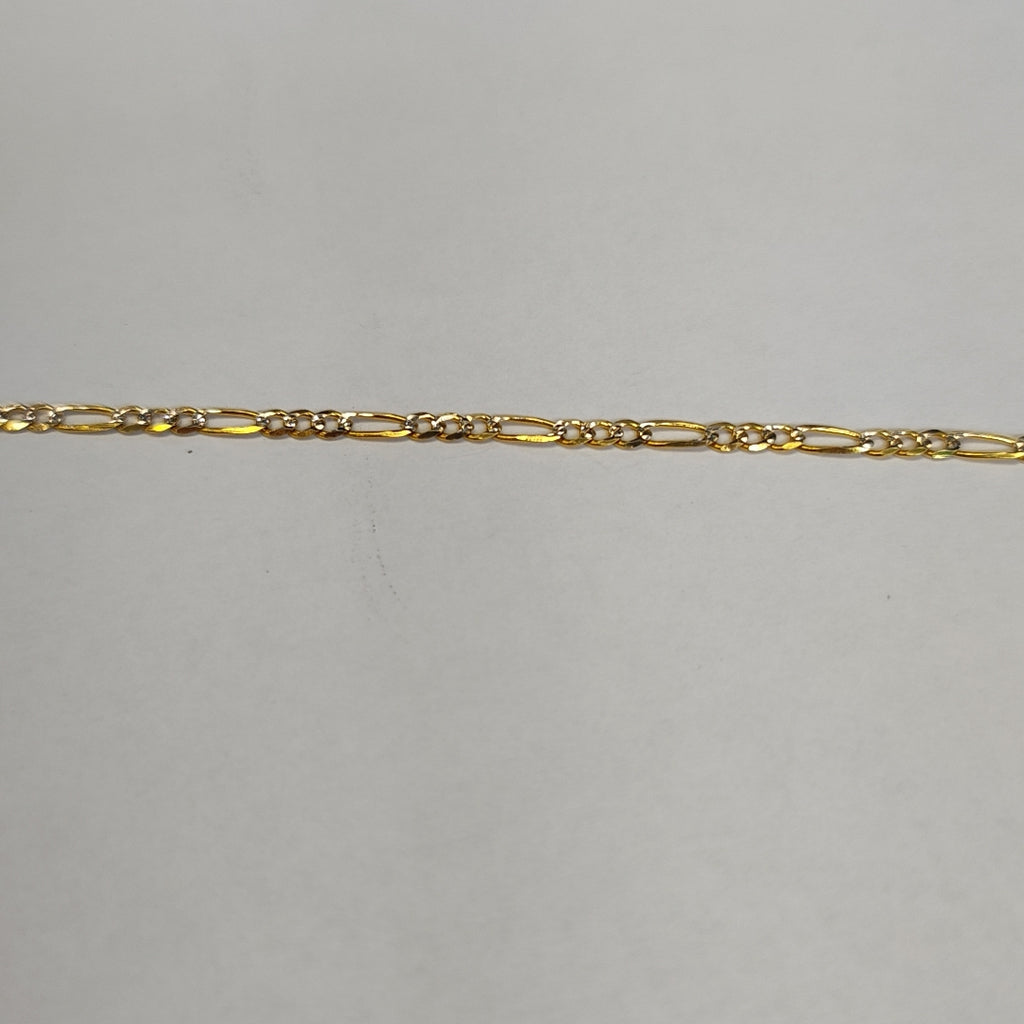 CADENAS TEJIDO 3X1 ORO 14K 55 CM 4.8 GR (NUEVO)