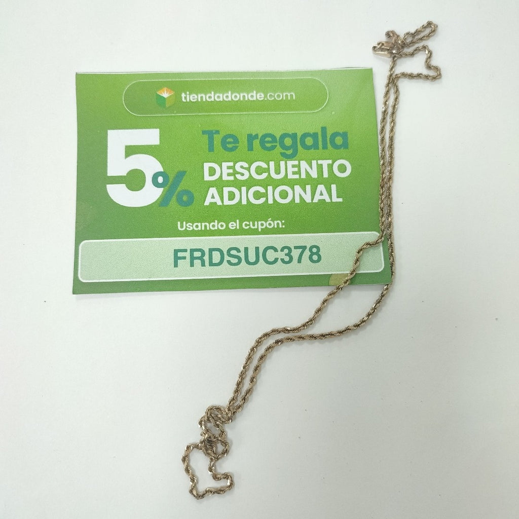 CADENA ORO 14 K 6.9 GRMS (SEMINUEVO)