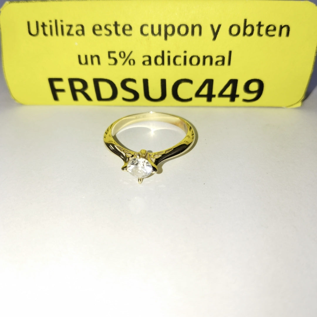 ANILLITO ORO 14 K 2.7 GRMS (SEMINUEVO)