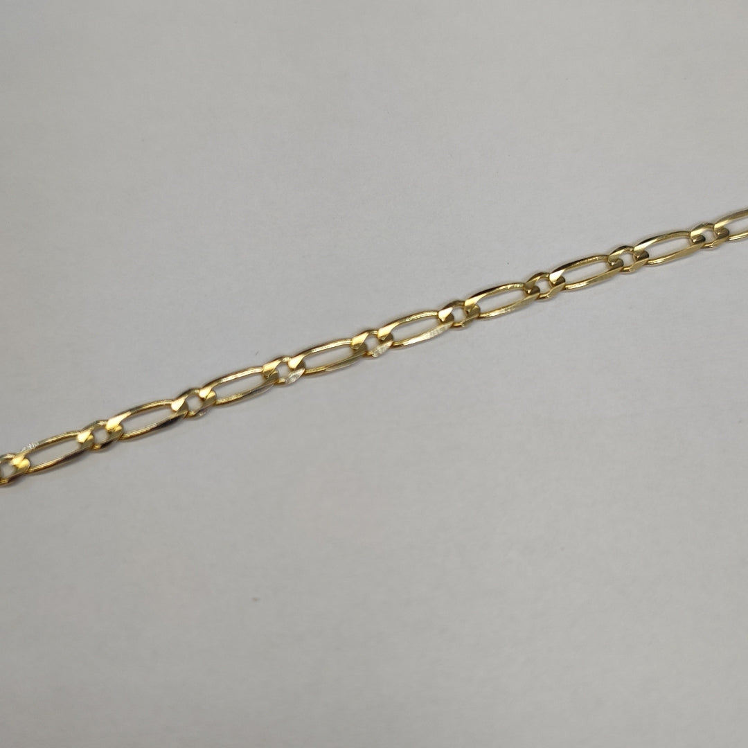 CADENAS 1X1 ORO 14K 55 CM 7.4 GR (NUEVO)
