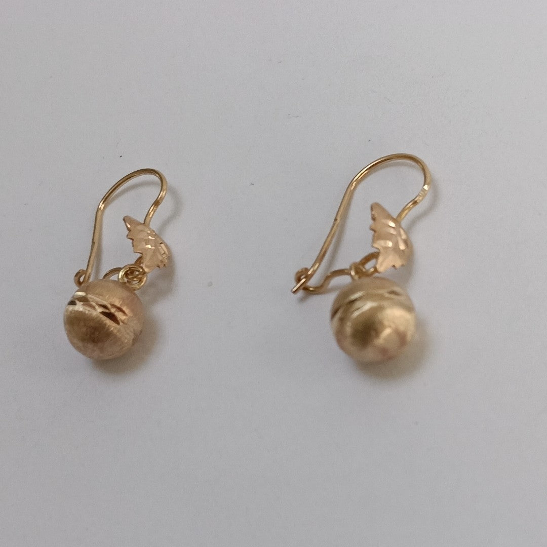 ARETES PAR ORO 10 K 1.8 GRMS (SEMINUEVO)