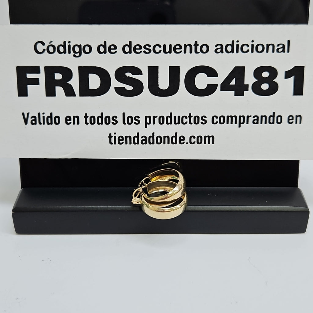 ARETES ARRACADAS ORO 10K 2.4 GR (NUEVO)