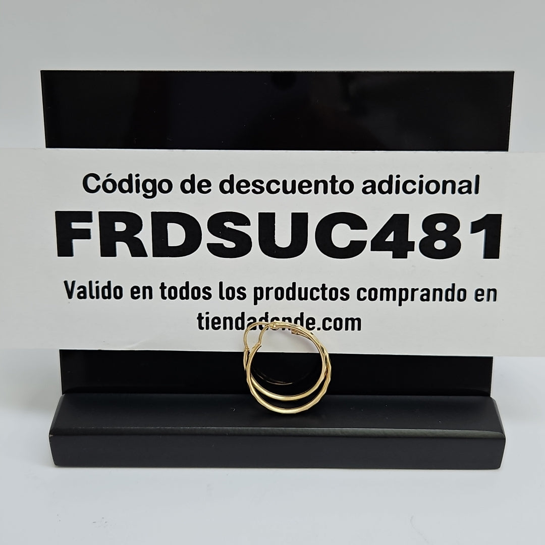 ARETES ARRACADAS ORO 10K 1.5 GR (NUEVO)
