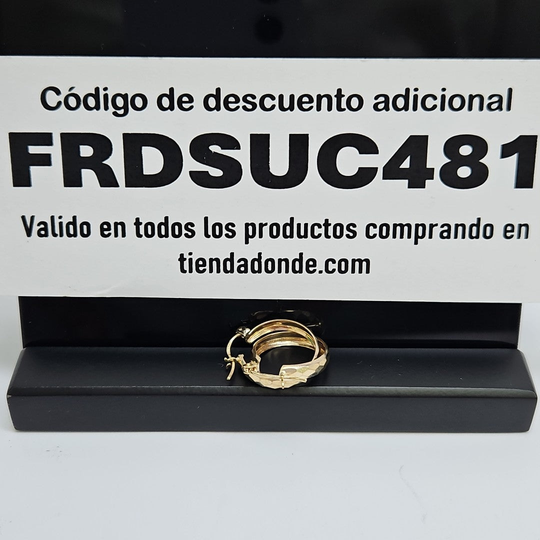 ARETES ARRACADAS ORO 10K 1.7 GR (NUEVO)