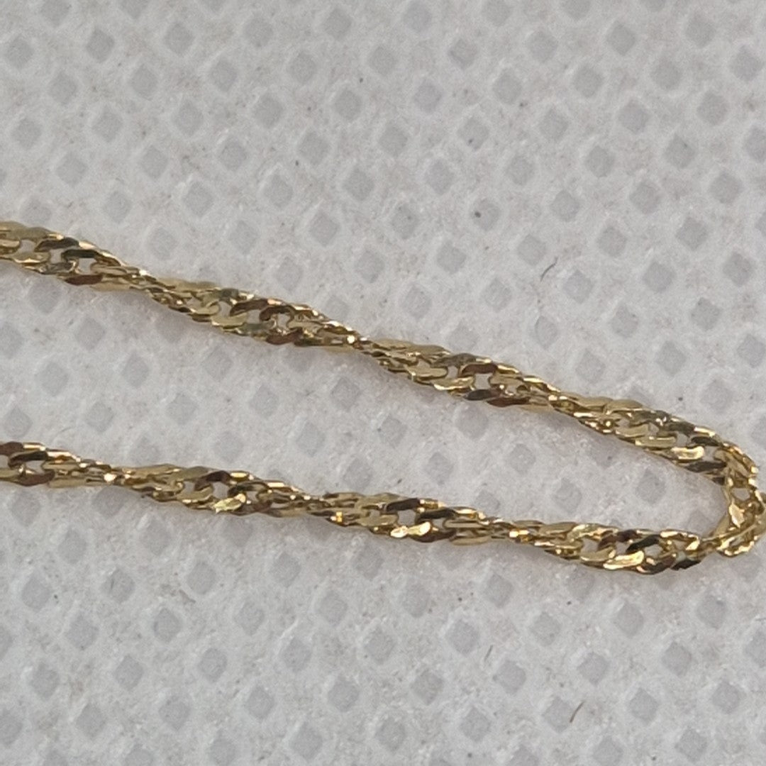 CADENA,DIJE ORO 14 K 2,80 GRMS (SEMINUEVO)