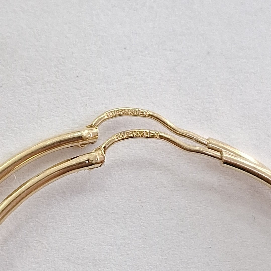 ARRACADAS PAR ORO 10 K 2.8 GRMS (SEMINUEVO)