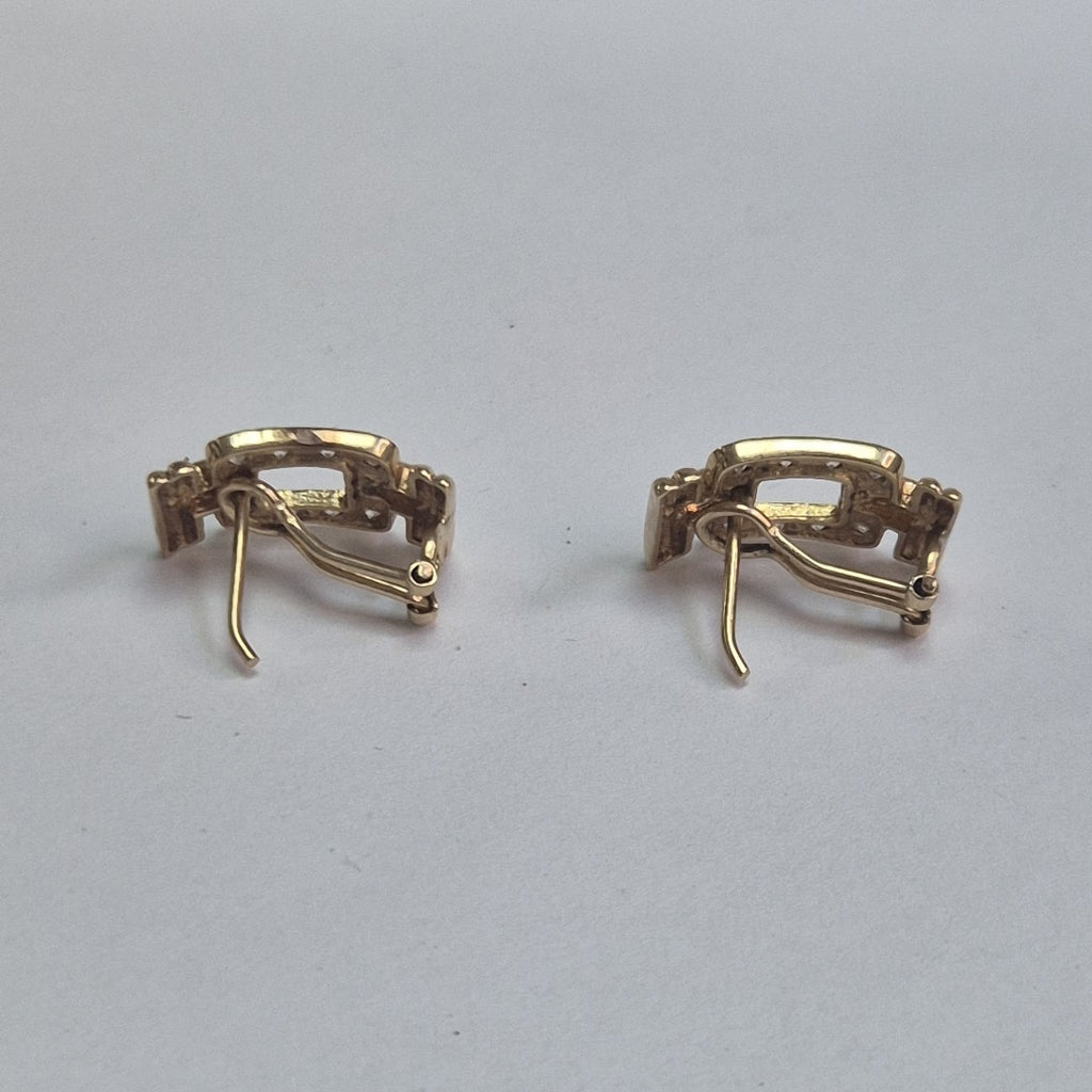 ARETES PAR ORO 10 K 5.1 GRMS (SEMINUEVO)