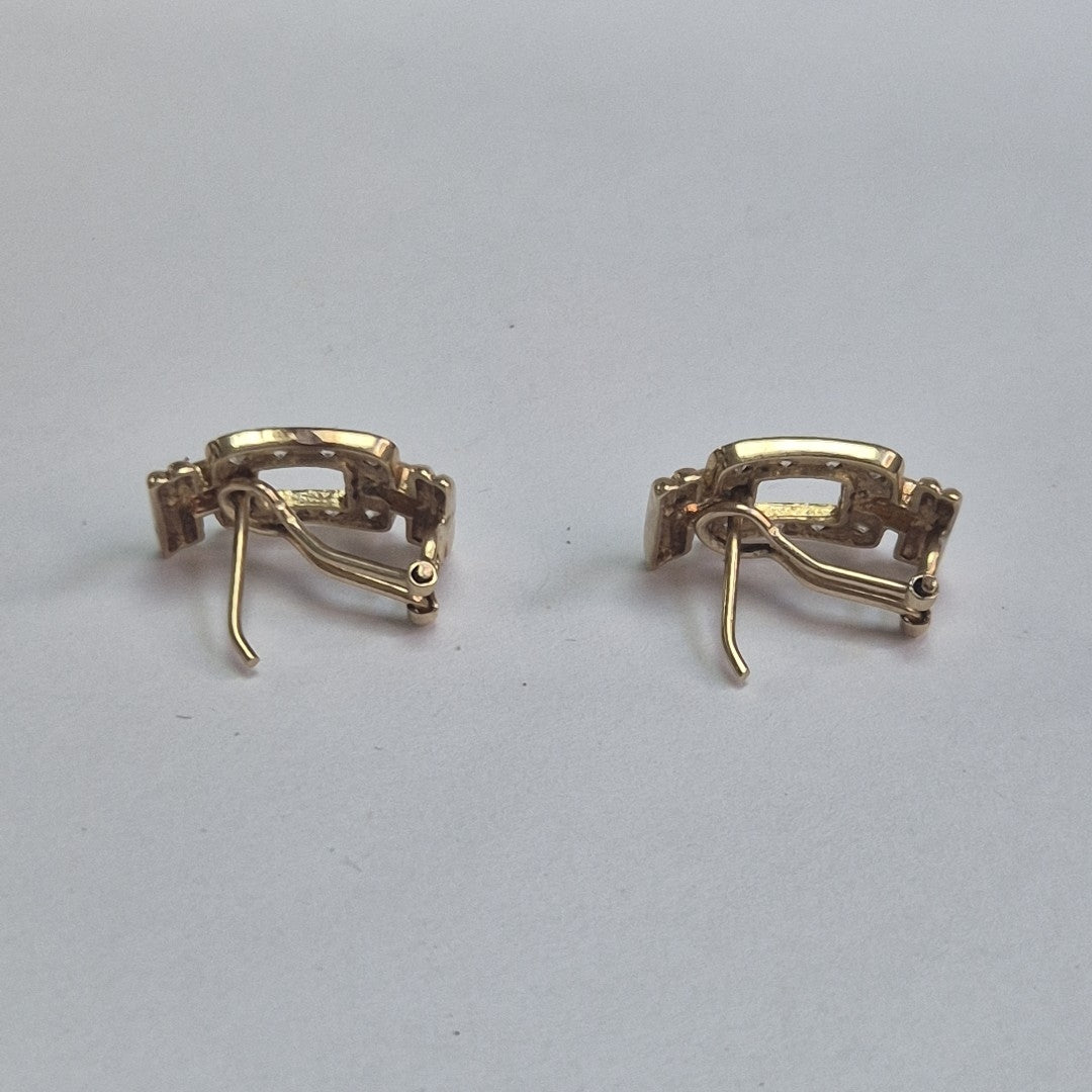 ARETES PAR ORO 10 K 5.1 GRMS (SEMINUEVO)