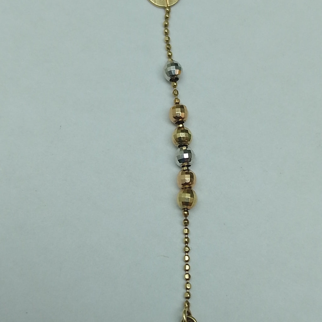 DIJE ORO, ORO COMBINADO 14 K 1.4 GRMS (SEMINUEVO)