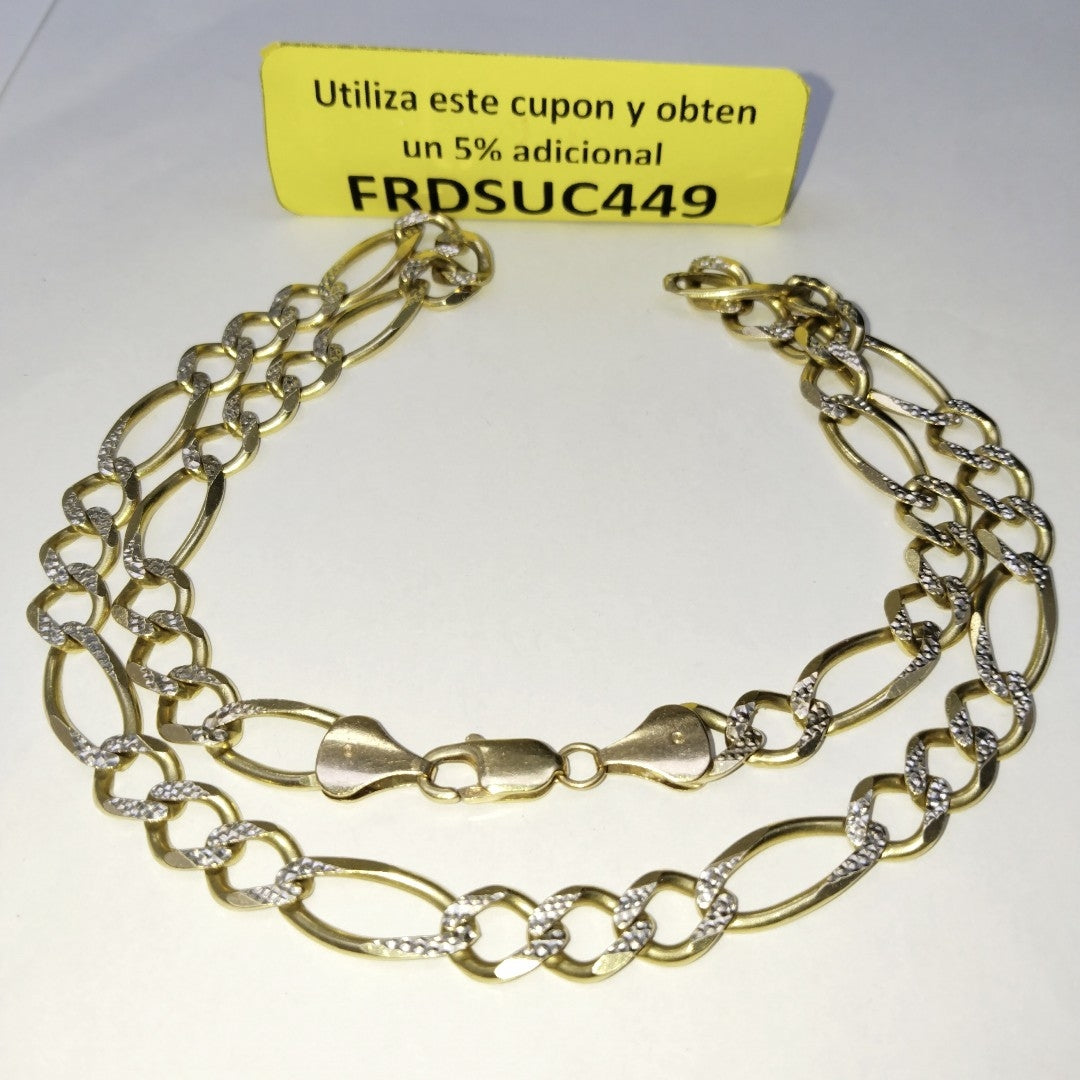 CADENA ORO, RODIADO 10 K 48.4 GRMS (SEMINUEVO)