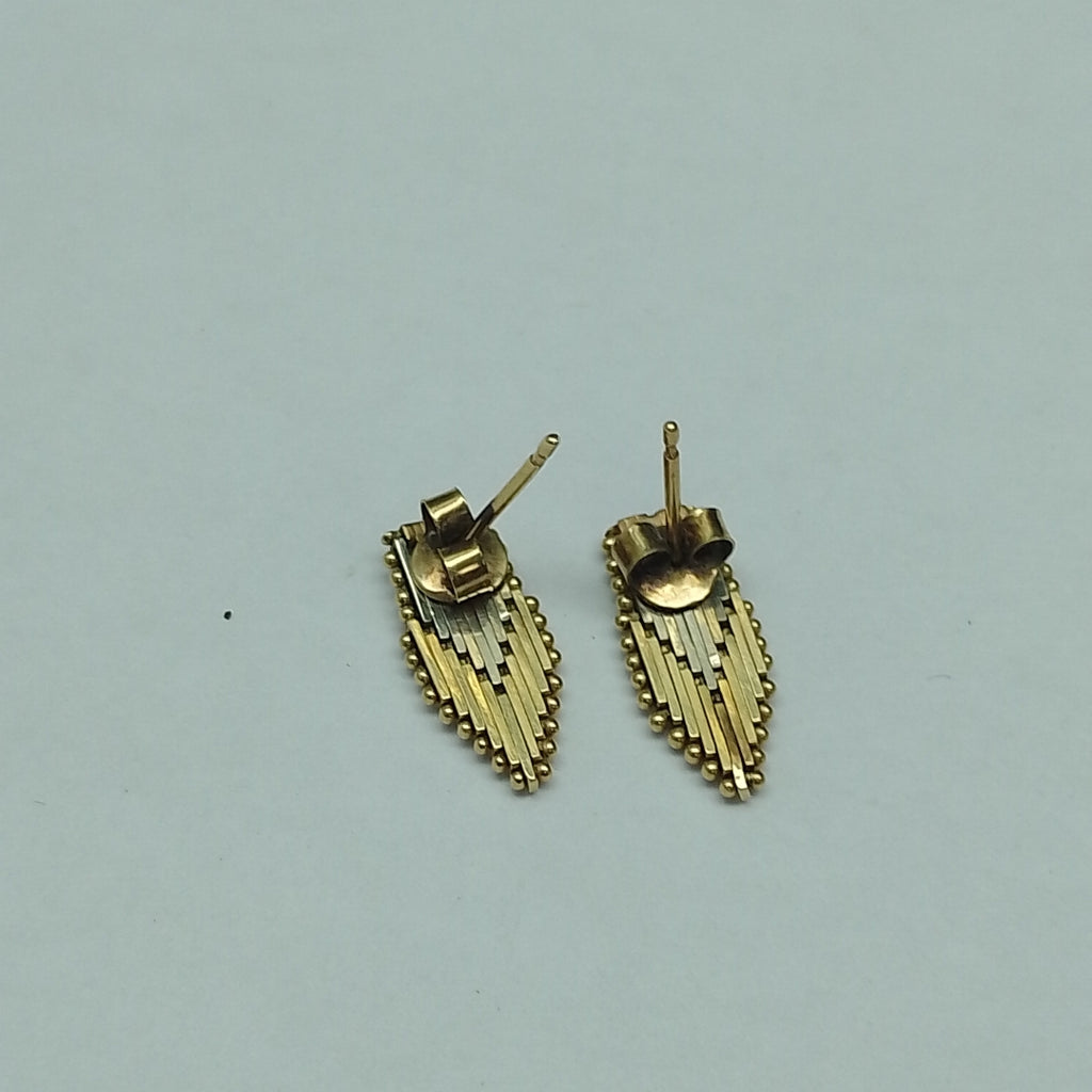 ARETES PAR ORO 14 K 3.4 GRMS (SEMINUEVO)