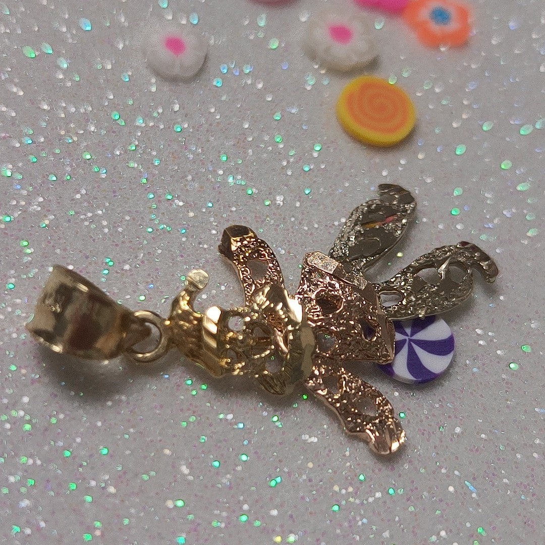 DIJE ORO COMBINADO 14 K 2.1 GRMS (SEMINUEVO)