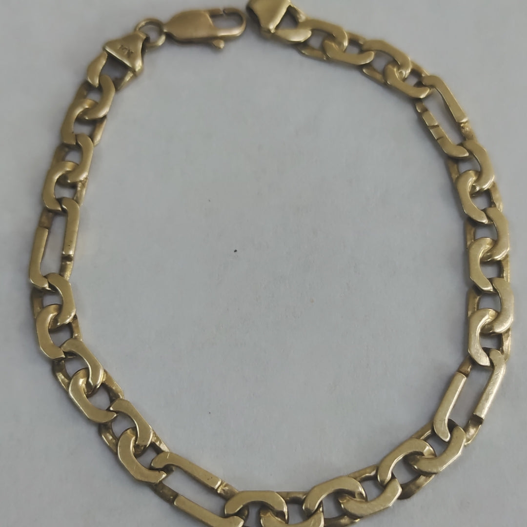 PULSERA ORO 14 K 13.6 GRMS (SEMINUEVO)