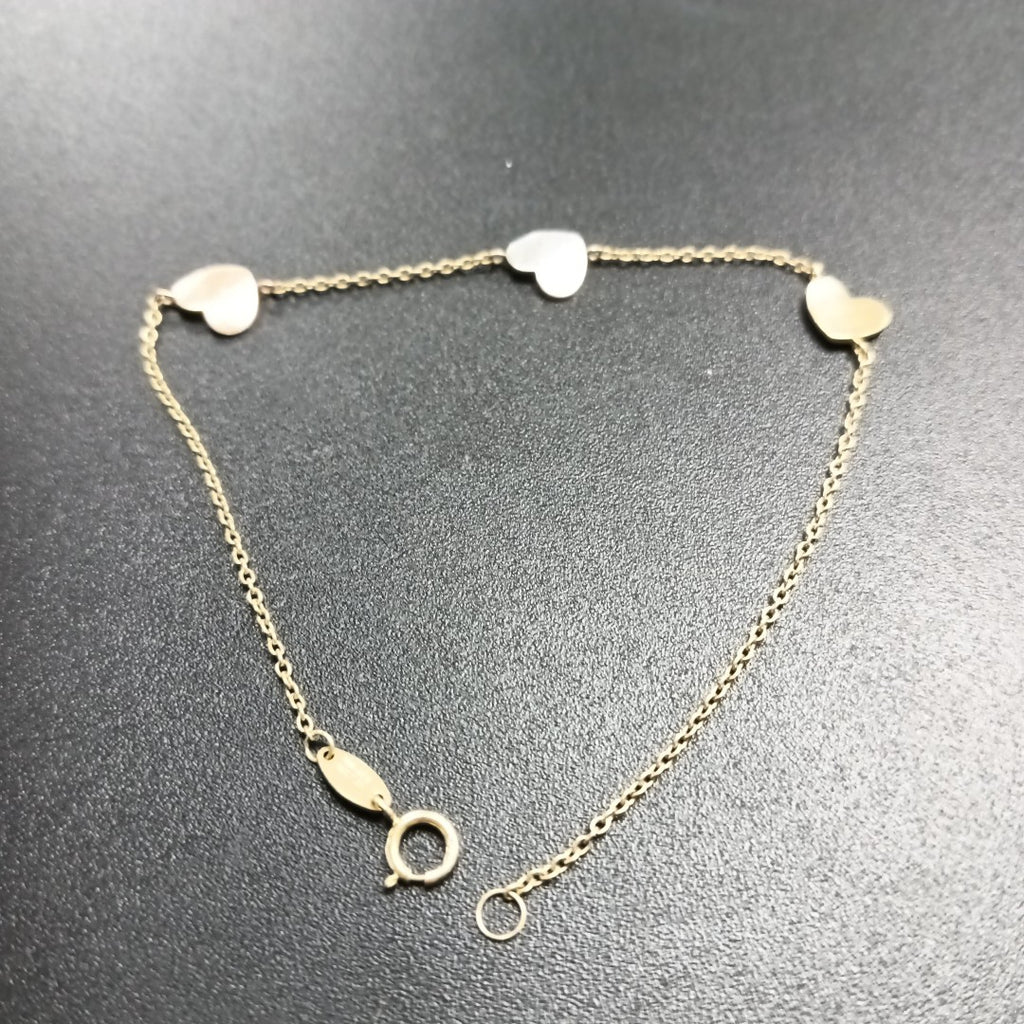 PULSERA ORO, ORO COMBINADO 14 K 1.4 GRMS (SEMINUEVO)