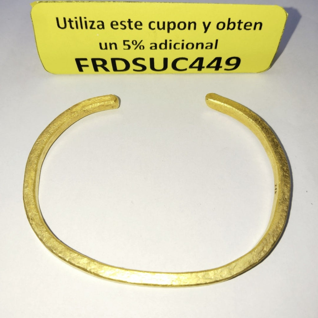 BRAZALETE ORO 24K 47.6 GRMS (SEMINUEVO)