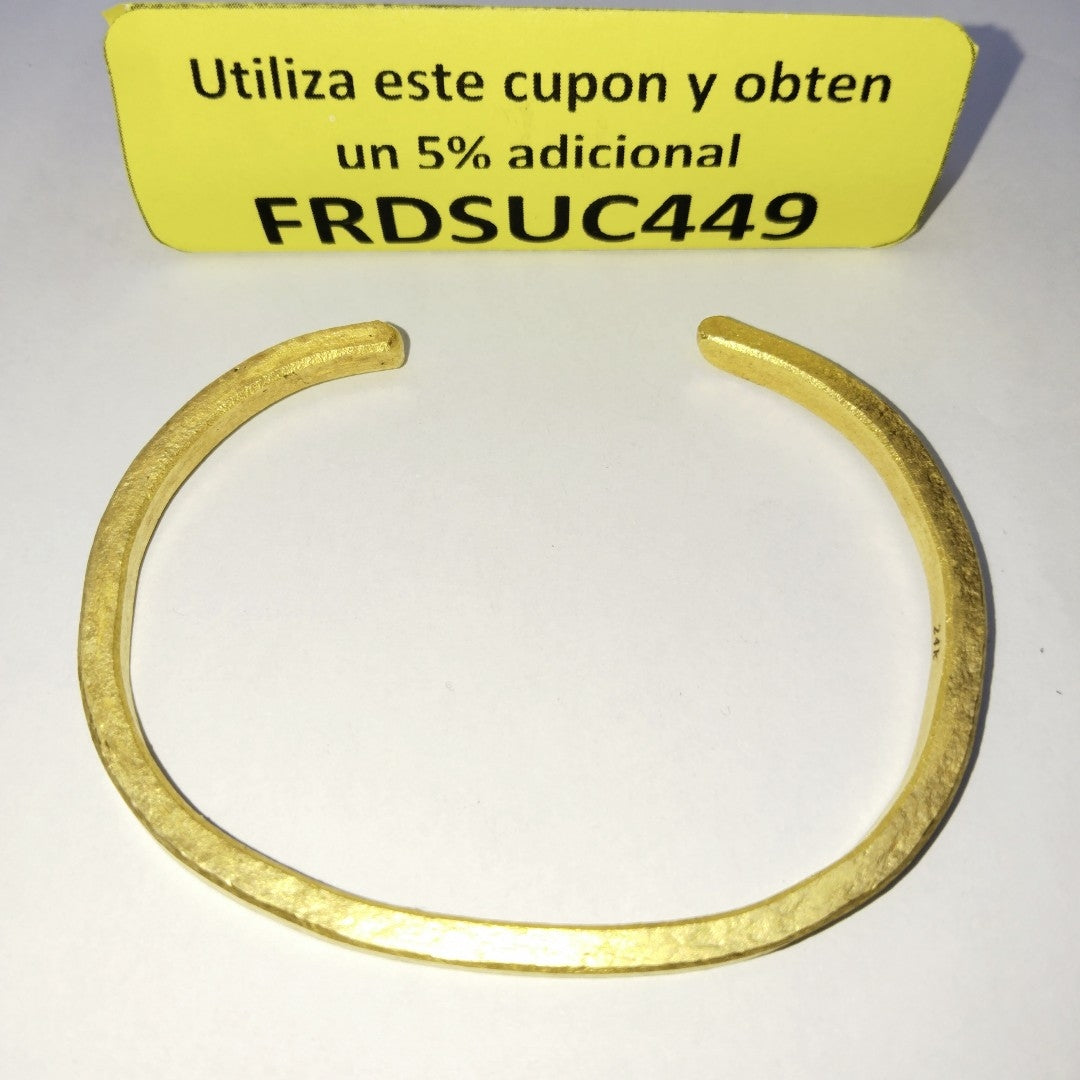 BRAZALETE ORO 24K 47.6 GRMS (SEMINUEVO)