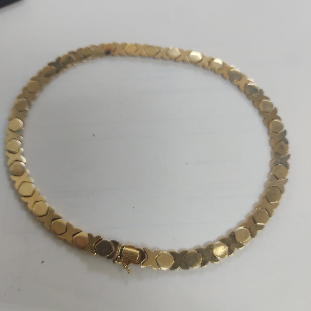 GARGANTILLA ORO COMBINADO 14 K 32,90 GRMS (SEMINUEVO)