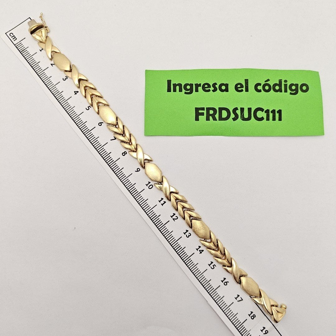PULSERA ORO 14 K 14,20 GRMS (SEMINUEVO)