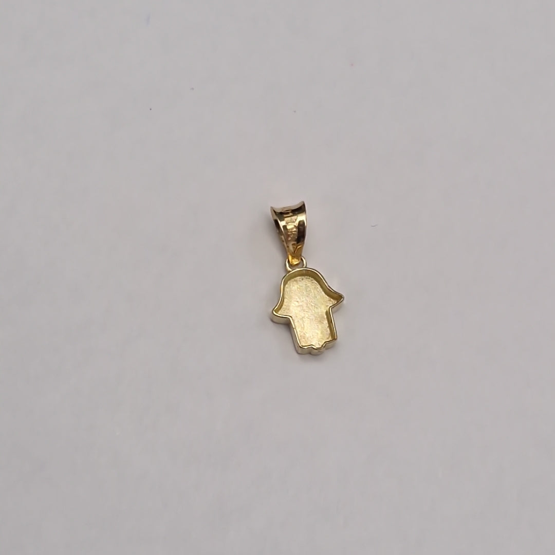 DIJES FIG MANO FATIMA ORO 10K 0.5 GR (NUEVO)