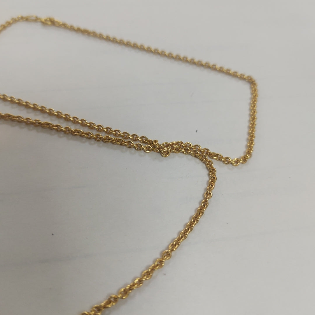 CADENA ORO 14 K 3.5 GRMS (SEMINUEVO)