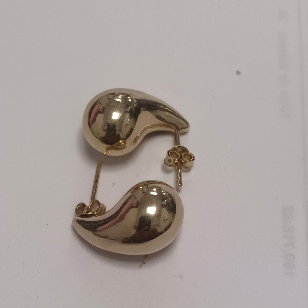 ARETES PAR ORO 14 K 2.1 GRMS (SEMINUEVO)