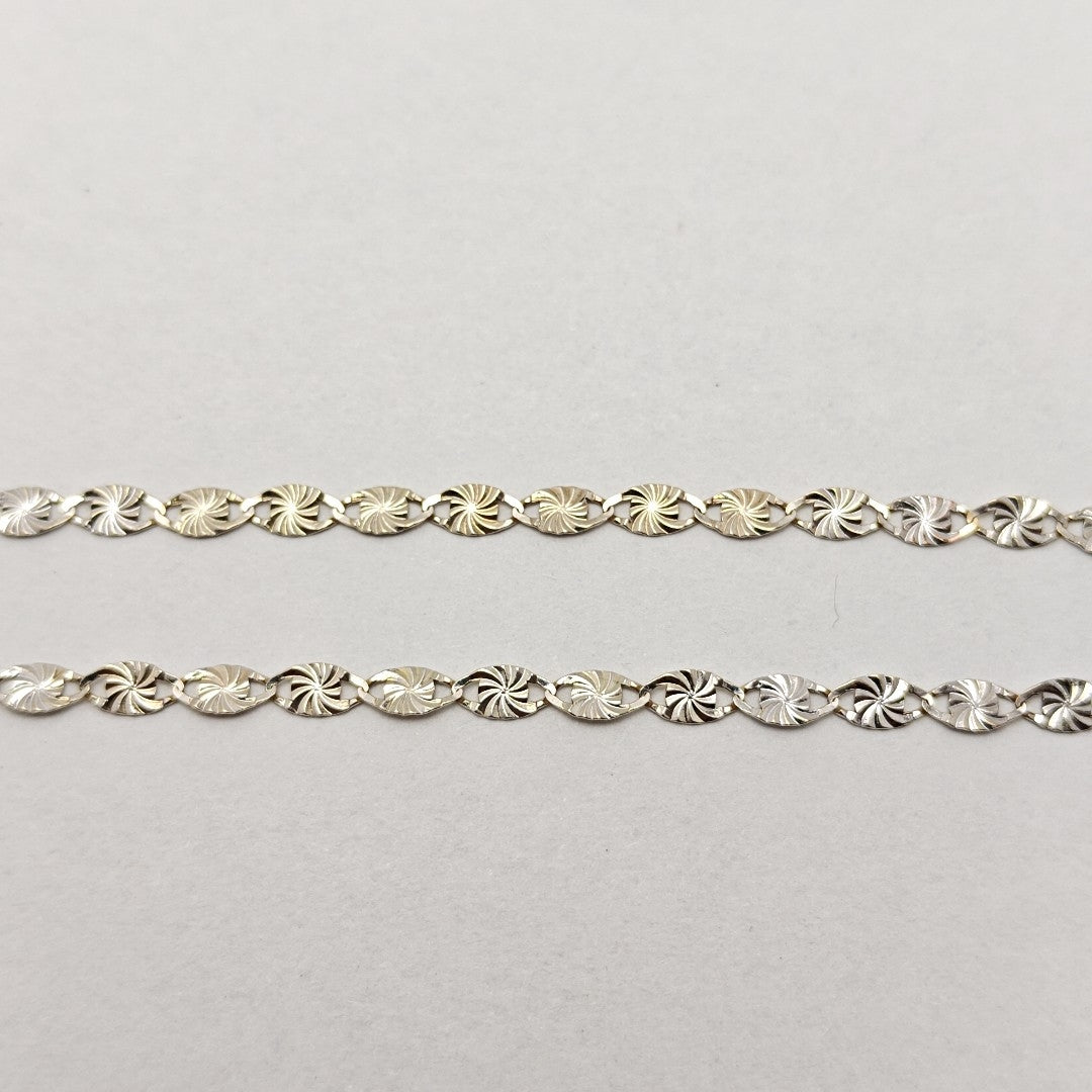 CADENA ORO BLANCO 14 K 3.3 GRMS (SEMINUEVO)