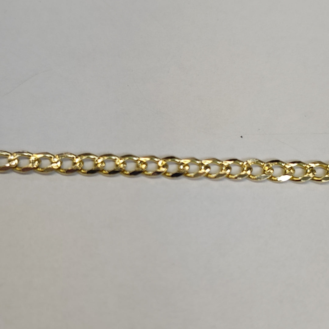 CADENAS BARBADA ORO 14K 55 CM 13.2 GR (NUEVO)