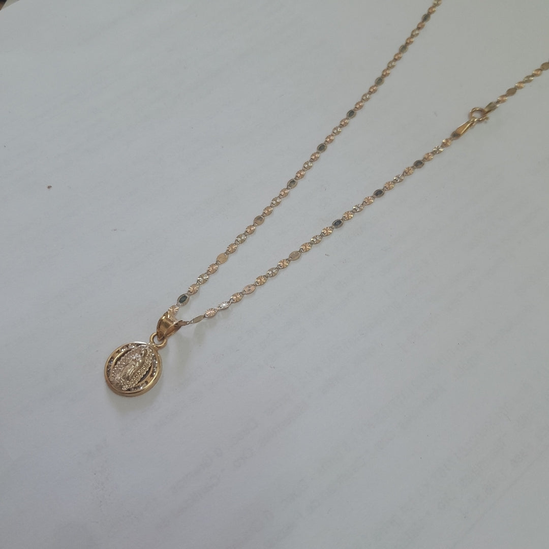 CADENA, DIJE ORO 14 K 2.3 GRMS (SEMINUEVO)